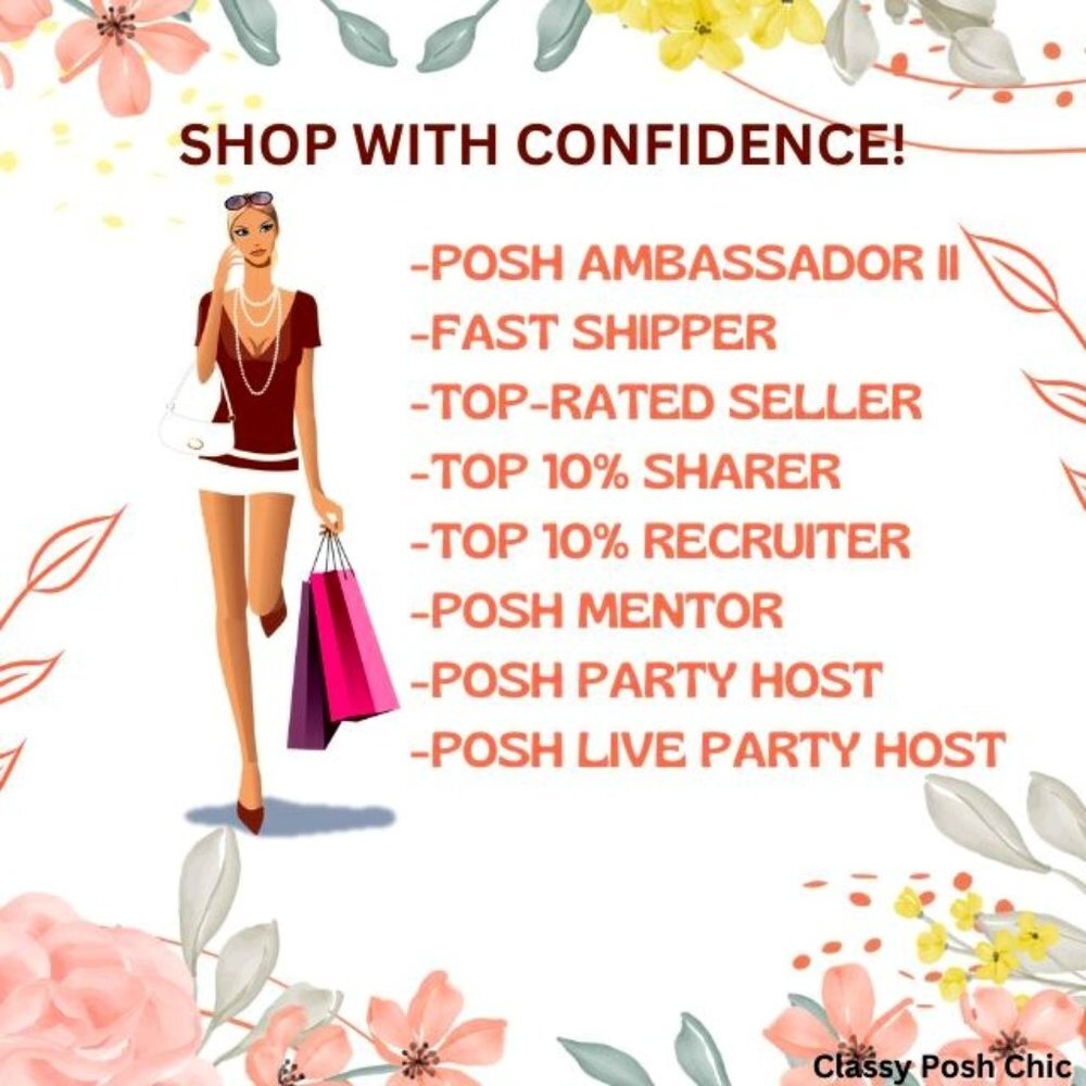 SHOP WITH CONFIDENCE!!!
